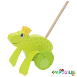 Le roi des grenouilles à pousser