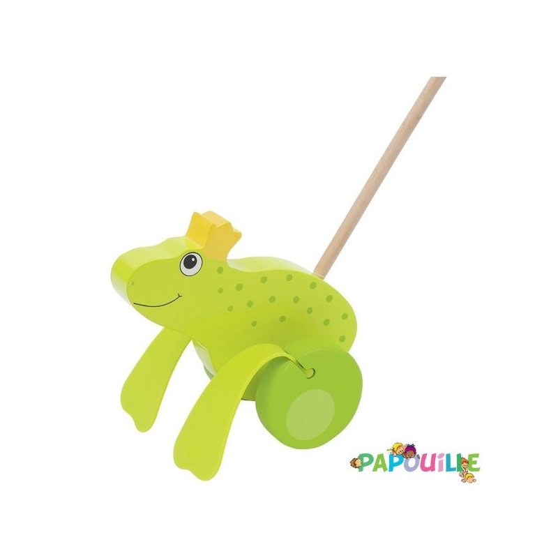 Le roi des grenouilles à pousser