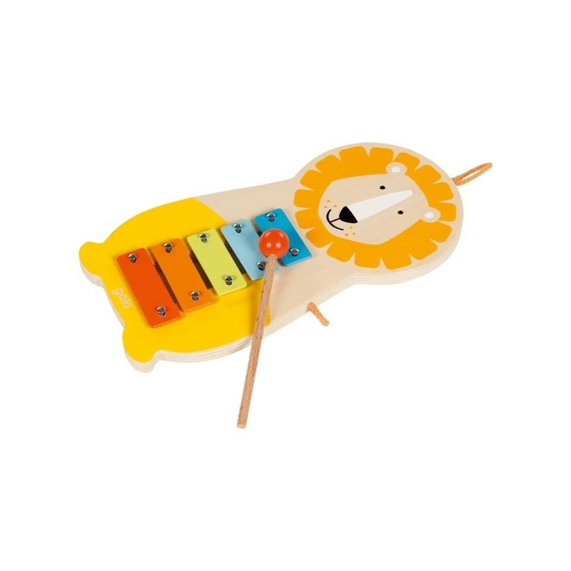 Métallophone lion - enfant