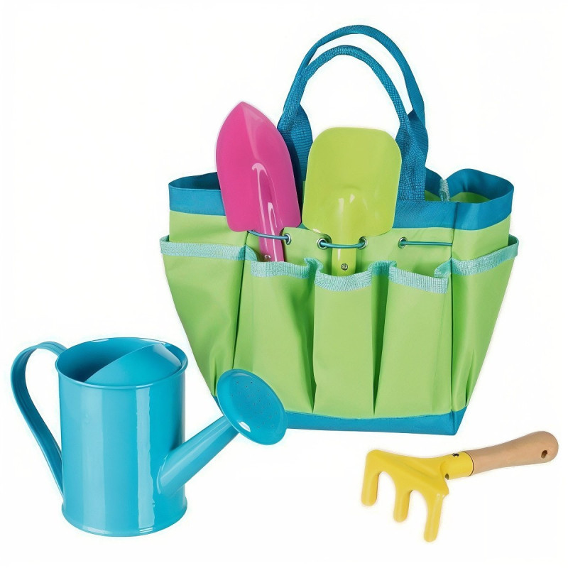 Set de jardinage avec son sac