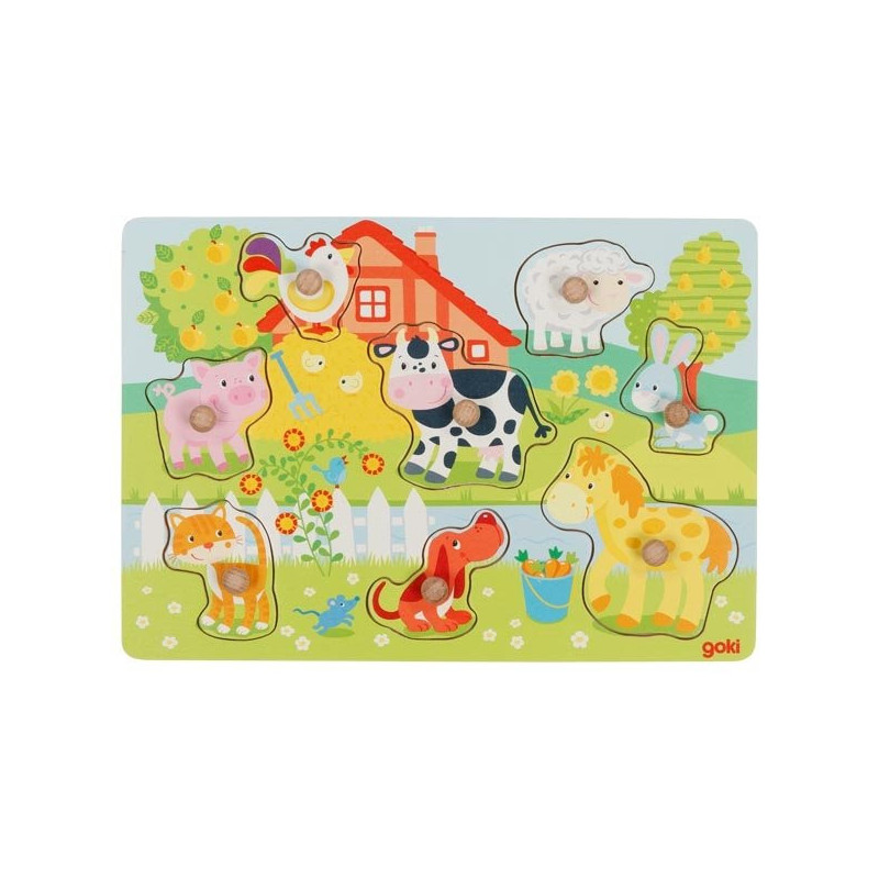 Puzzles animaux de la ferme