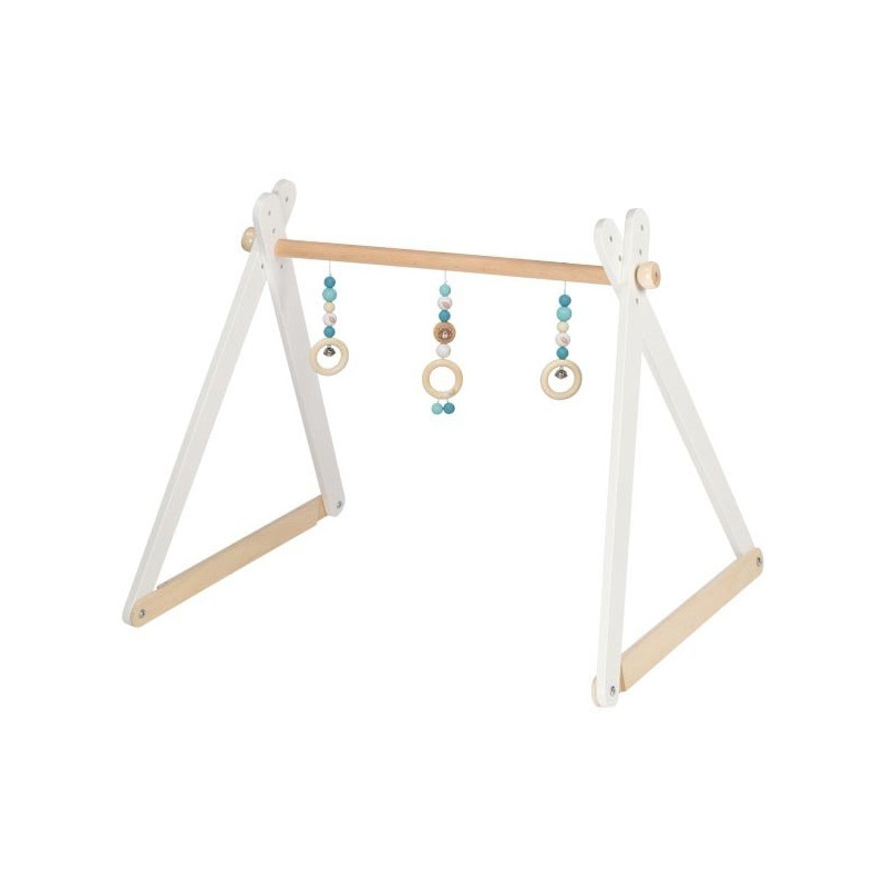 Portique d'activités en bois