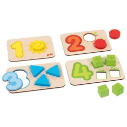 Puzzle Chiffres et associations d'images