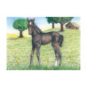 Puzzle de cubes, animaux de la ferme