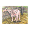 Puzzle de cubes, animaux de la ferme