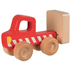 Camion-benne en bois
