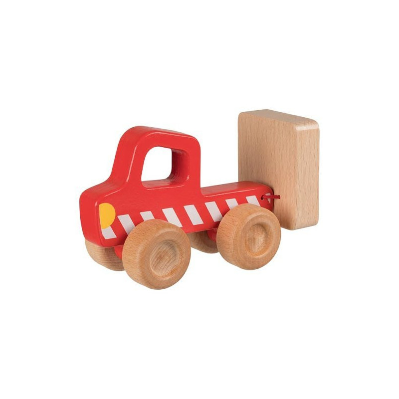 Camion-benne en bois