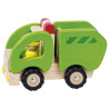 Camion-poubelle en bois
