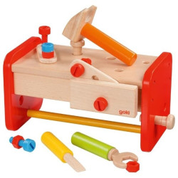 Banc à marteler avec boîte pour le ranger