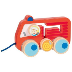 Voiture de Pompier à tirer