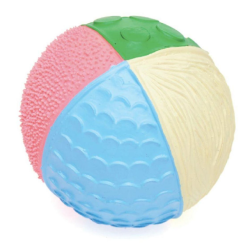 Balle texturée sensorielle pastel