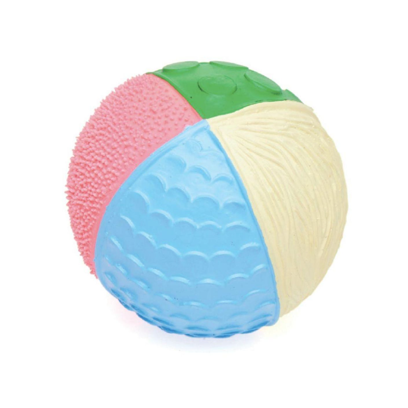 Balle texturée sensorielle pastel