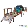 Parcours pour aire de jeu enfant