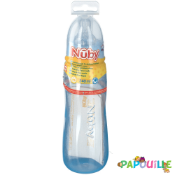 Biberon pastel avec tétine anti-colique - 240ml - 3m+