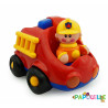 Camion de pompier avec 2 figurine de pompier