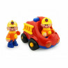 Camion de pompier avec 2 figurine de pompier