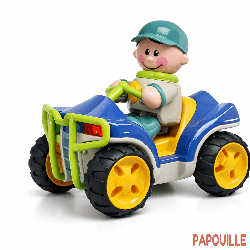 Personnage sur son quad - Tolo