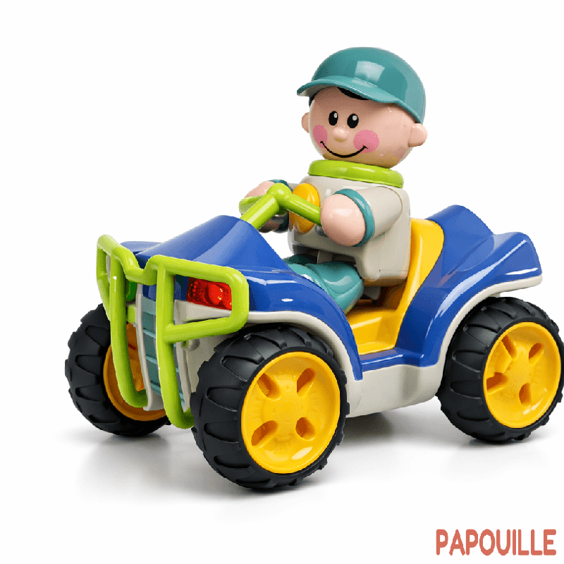 Personnage sur son quad - Tolo