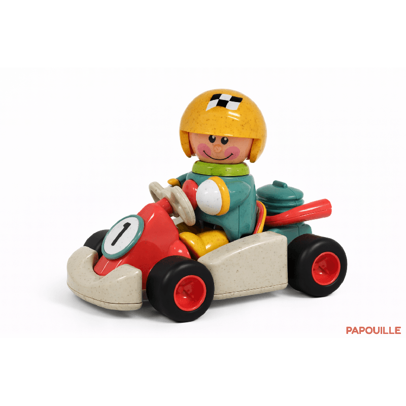Voiture de Kart avec personnage - Tolo Bio