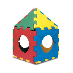 Grand cube triangle aire de jeux