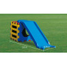 Aire de jeux toboggan avec cube échelle