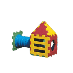 Cube échelle avec tunnel