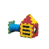Cube échelle avec tunnel