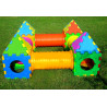 Aire de jeux cubique château