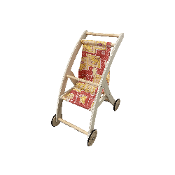 Poussette en bois pour enfant