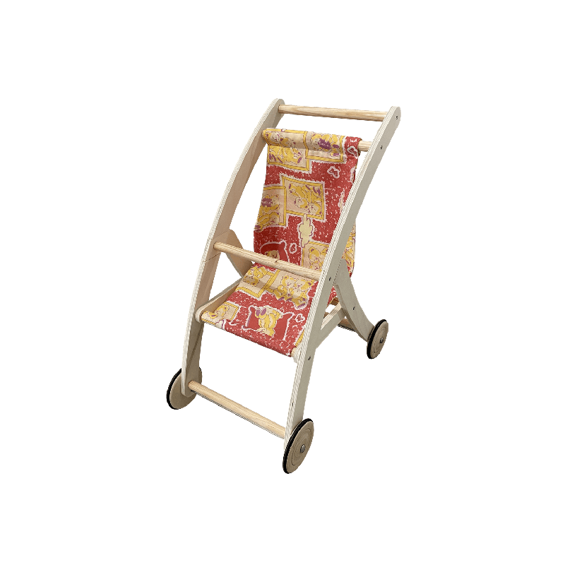 Poussette en bois pour enfant