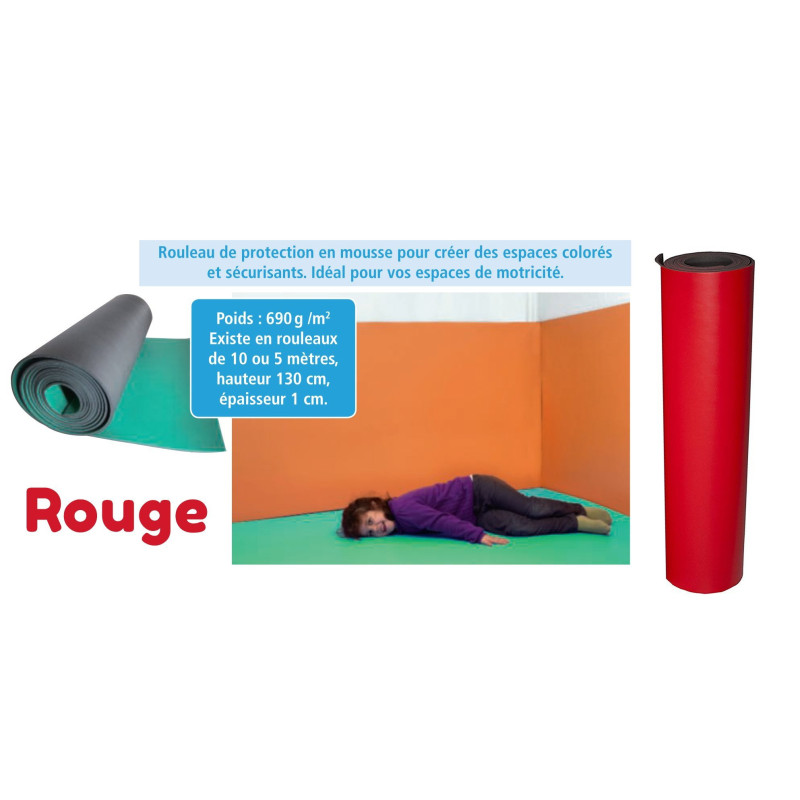 Rouleau de protection de sol ou mur en mousse pvc