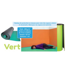 Rouleau de protection 10 mètres bleu