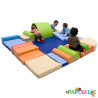Kit grand parcours d'obstacles en mousse pvc 20 modules
