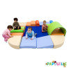 Kit grand parcours d'obstacles en mousse pvc 20 modules