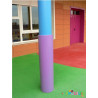 Protection de poteau en mousse cylindrique intérieur et extérieur