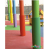 Protection de poteau en mousse cylindrique intérieur et extérieur