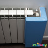 Protection radiateur en mousse pour angle - 2 pièces - sur mesure
