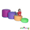 Parcours de motricité pouf pouf