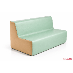 Canapé mousse 3 places hauteur 25 cm