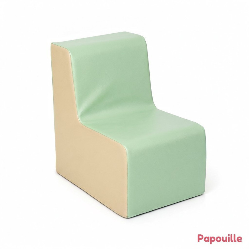 Chaise en mousse 1 places hauteur 25 cm
