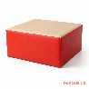 Pouf table carré en mousse imperméable assise 30 cm
