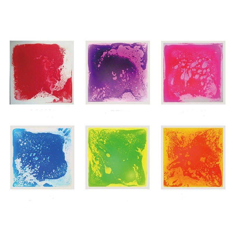 Grands carreaux sensoriels - Pack 6 unités 50 x 50 cm
