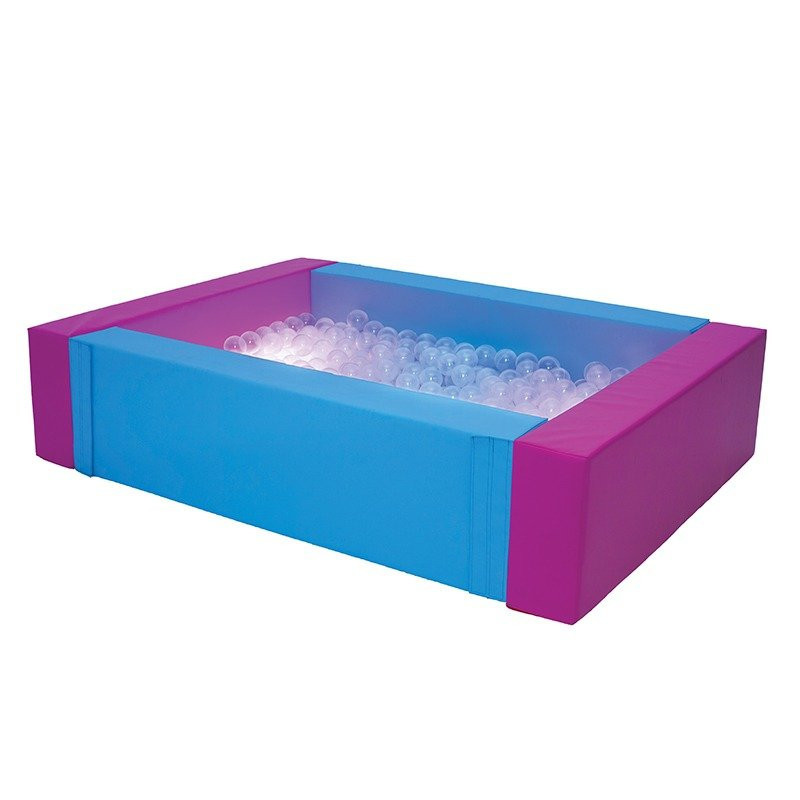 Piscine à balles avec éclairage