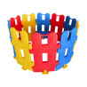 Parc 10 barrières multi-positions pour enfants - 10 pcs