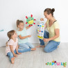 Marionnette d'apprentissage à main virus