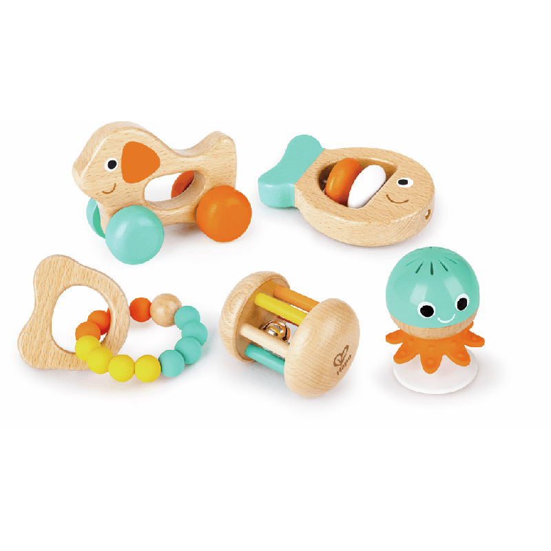 Coffret de jouets sensoriels en bois