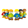 Figurines copains du monde