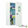 Armoire multi-activités PHARMACIE 1 porte complète spéciale collectivité