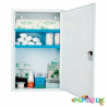 Armoire multi-activités PHARMACIE 1 porte complète spéciale collectivité