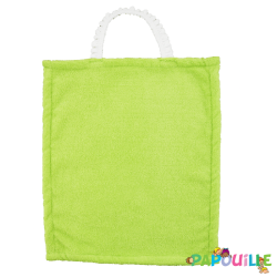 Bavoir microfibre 35 x 45 vert / indestructible